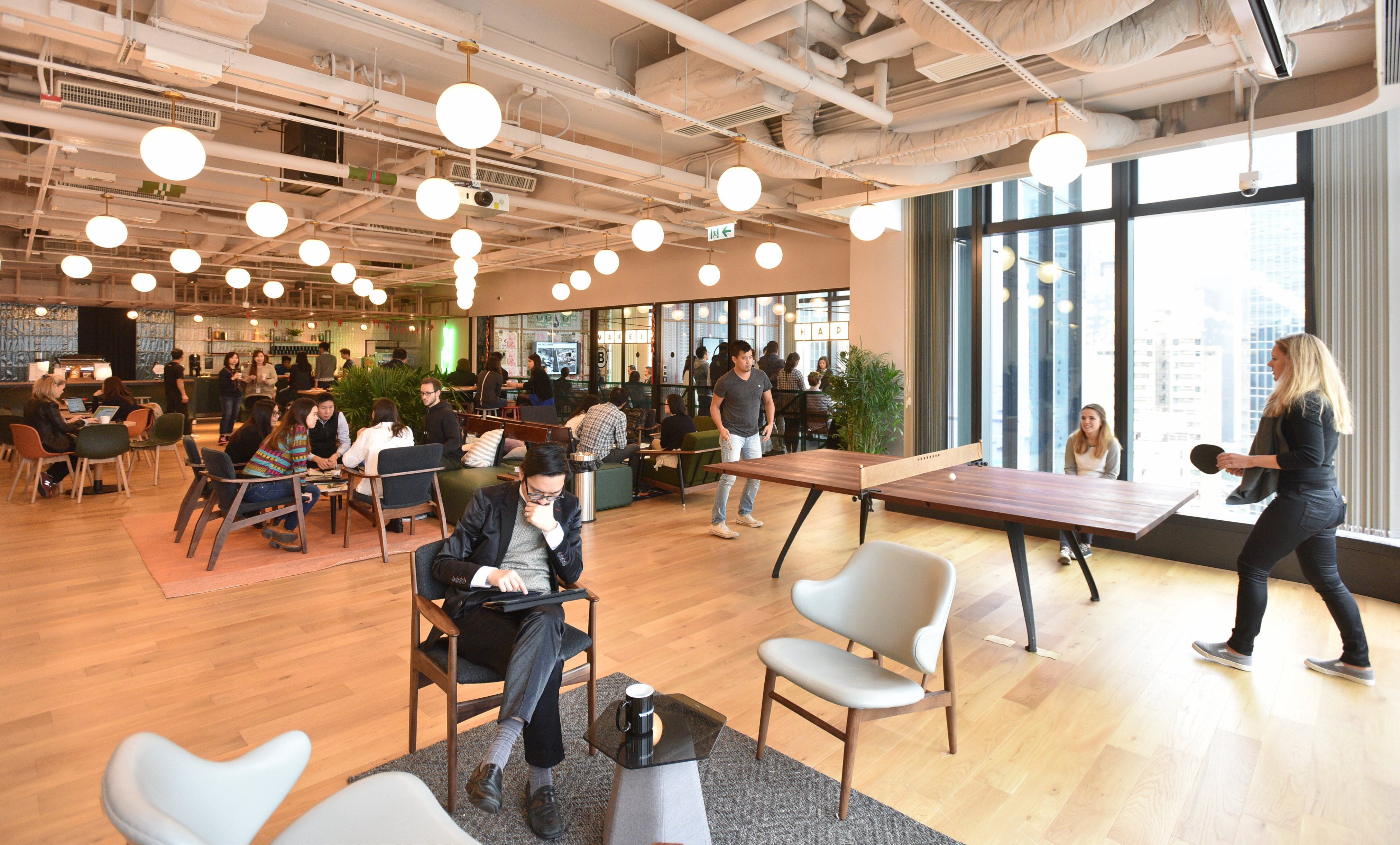 WeWork 的初創企業社群發展興旺,氛圍比三藩市不遑多讓