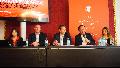 The Secretary for Innovation and Technology, Mr Nicholas W Yang (second right), joins a panel discussion on the globalisation of start-up ecosystems at the Pioneers Festival in Vienna today (May 24, Vienna time).