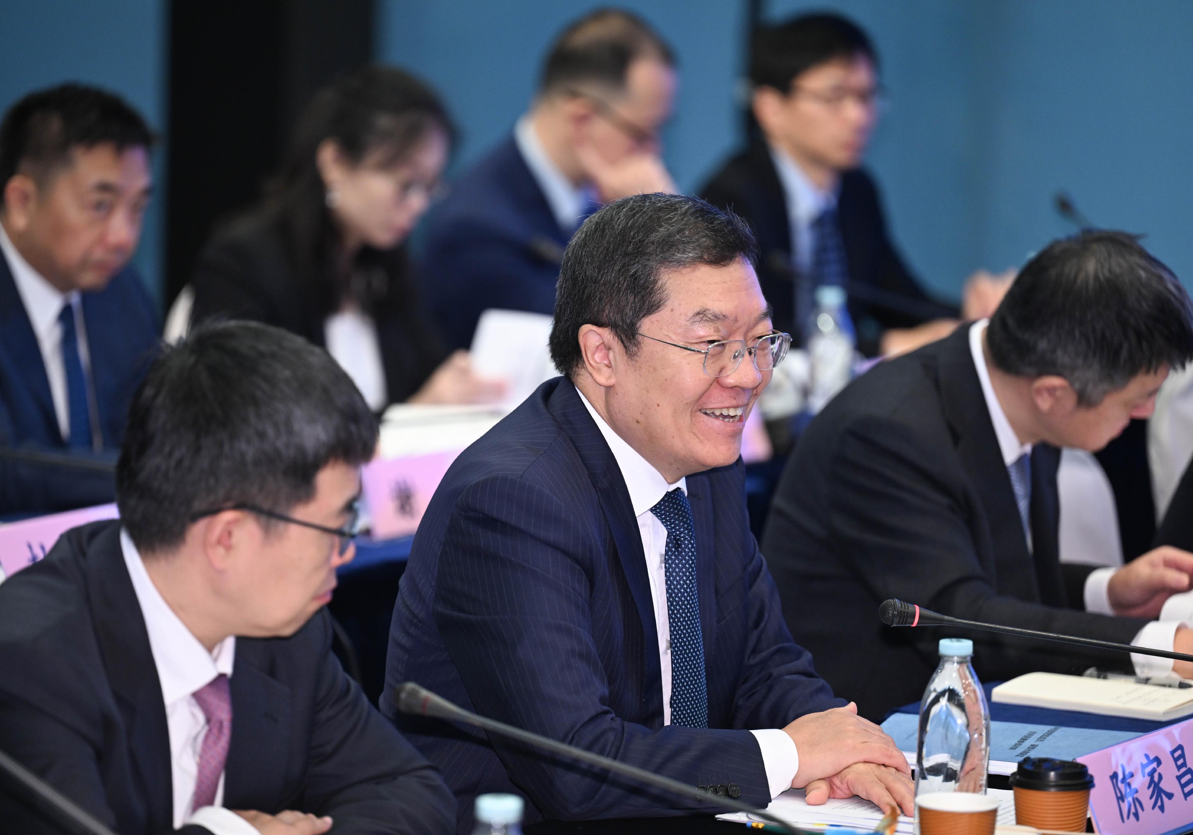 國家科學技術部副部長陳家昌今日（十一月五日）在香港舉行的內地與香港科技合作委員會第十九次會議發言。